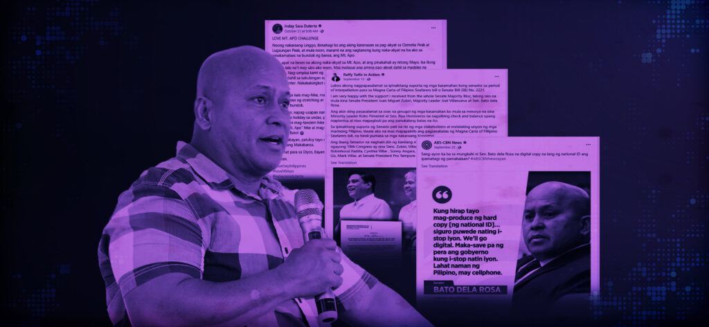 ‘Bato Dela Rosa’ Leaves Facebook Users Laughing with Top Posts