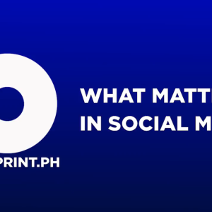What Matters in Social Media
