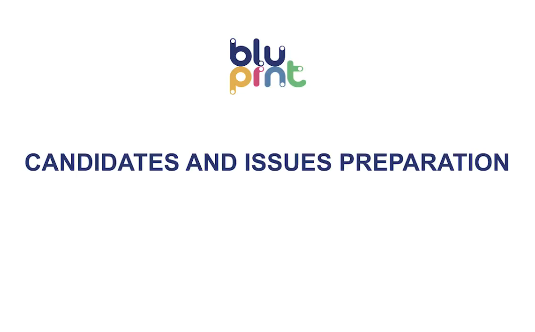 Candidates and Issues Preparation