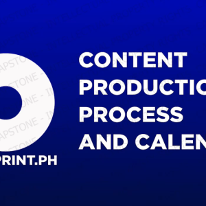 Content Production Process and Calendar