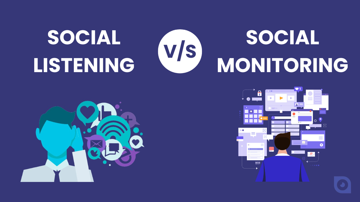 Social Monitoring vs. Social Listening: What’s the Difference?