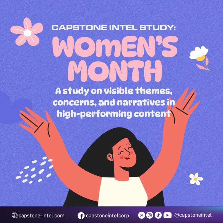 Capstone study finds women’s issues on social media driven by real-life stories, not policy language