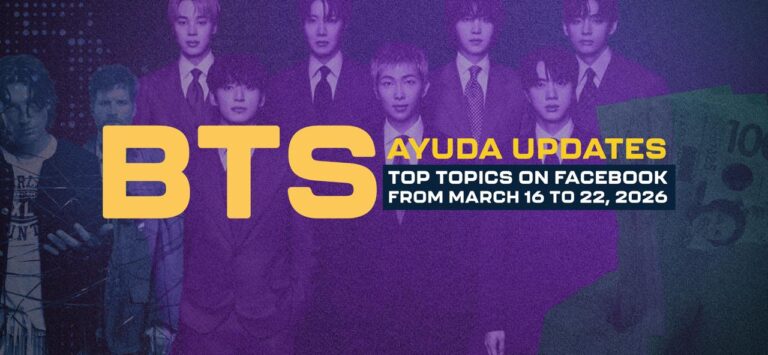 BTS, cash aid updates top Capstone weekly Facebook engagement report
