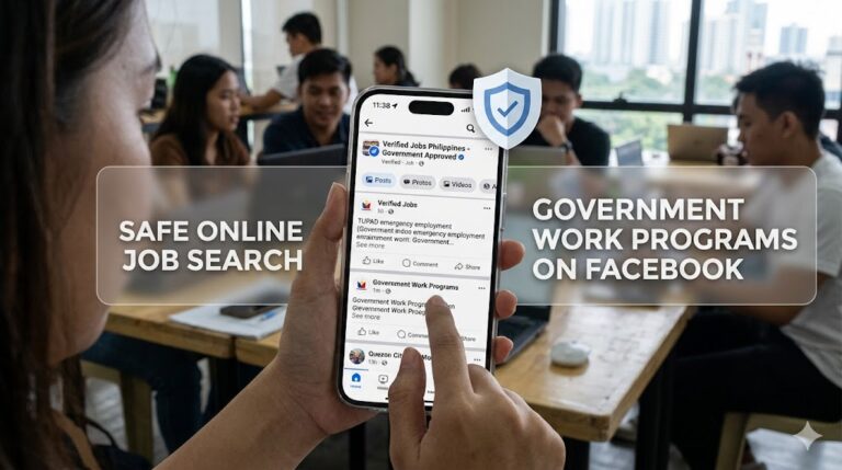 How to Safely Find Online Jobs and Government Work Programs on Facebook