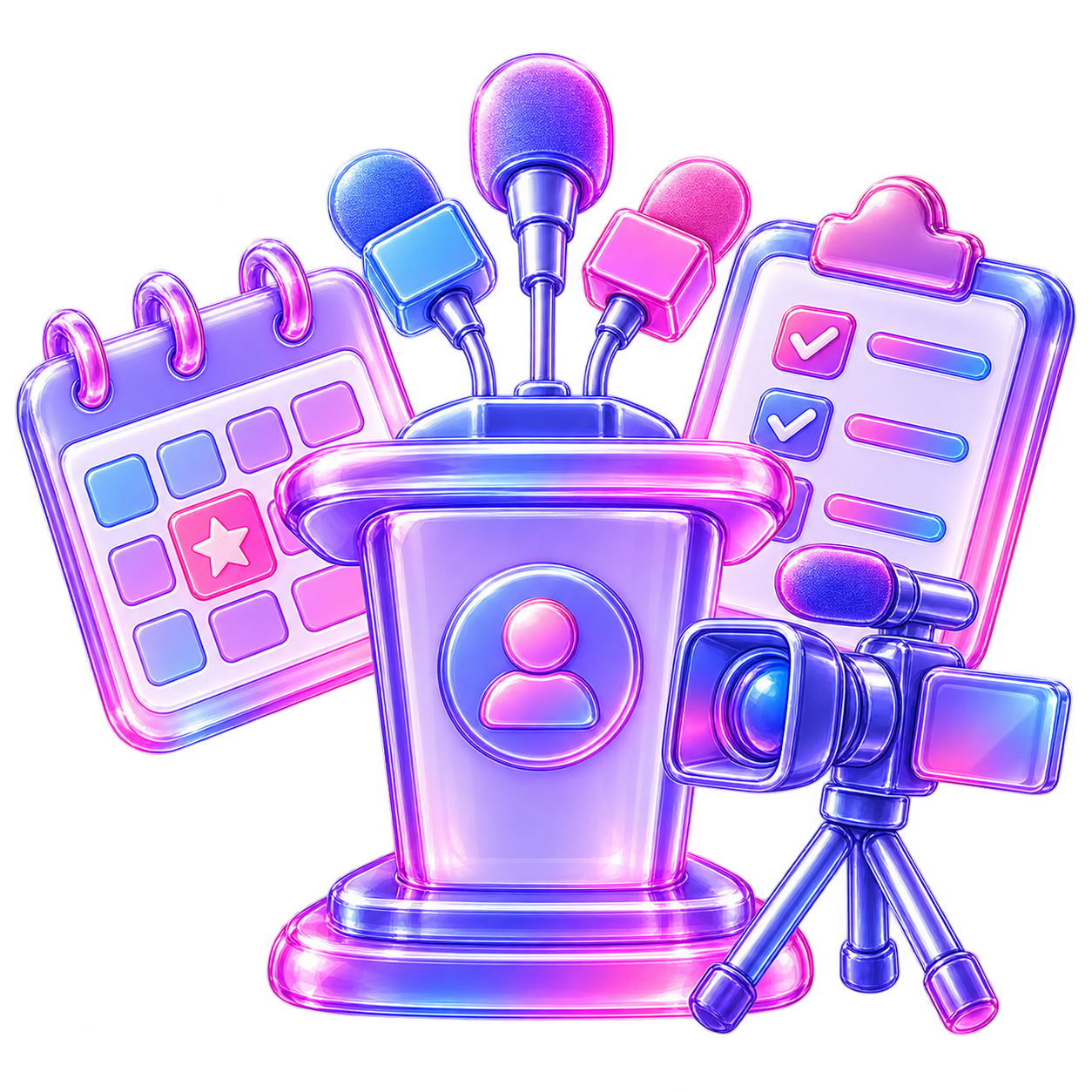 Press conference management