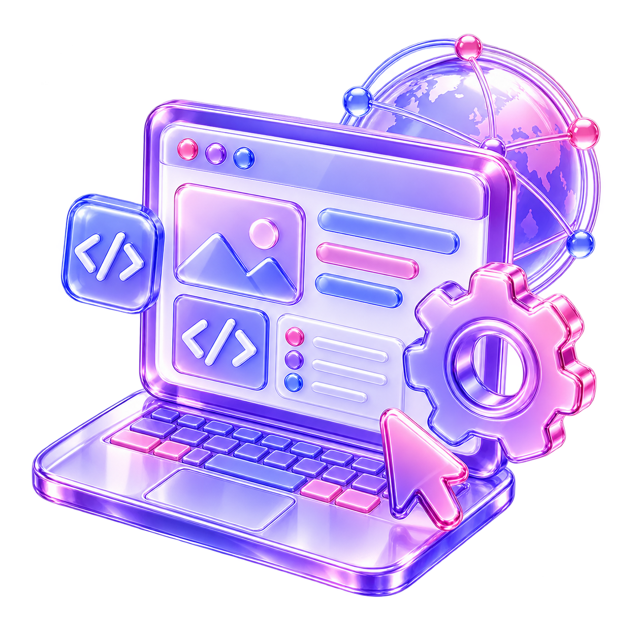 Website development and management